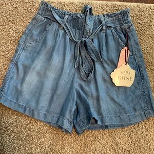 Flowy Jean shorts